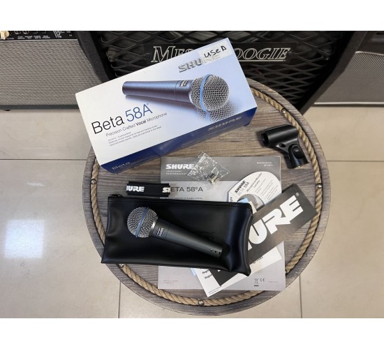 Shure BETA 58A динамический суперкардиоидный вокальный микрофон, Мексика USED