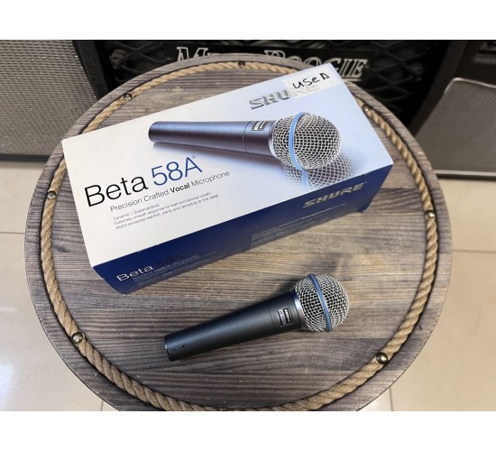 Shure BETA 58A динамический суперкардиоидный вокальный микрофон, Мексика USED