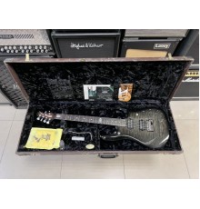 Music Man JP 6 BFR Transparent Black Quilt Maple электрогитара, цвет черный, США USED