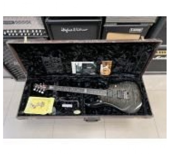 Music Man JP 6 BFR Transparent Black Quilt Maple электрогитара, цвет черный, США USED