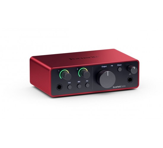Focusrite Scarlett Solo Studio 4th Gen студийный комплект