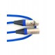 True magic TLC 1M/BL Кабель микрофонный XLR - XLR, 1 м, синий