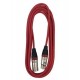 True magic TLC 3M/R Кабель микрофонный XLR - XLR, 3 м, красный