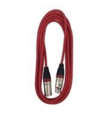 True magic TLC 3M/R Кабель микрофонный XLR - XLR, 3 м, красный
