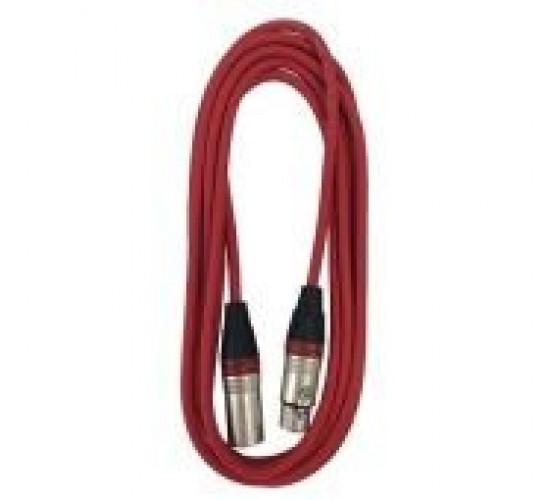 True magic TLC 3M/R Кабель микрофонный XLR - XLR, 3 м, красный