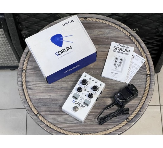 Digitech SDRUM гитарная педаль, эмулятор барабанной установки USED