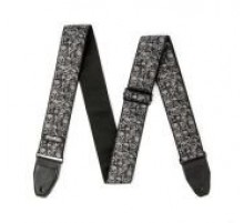 Dunlop D67-20 Jacquard Catacomb Ремень для гитары, жаккардовая ткань c кожей