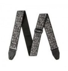 Dunlop D67-20 Jacquard Catacomb Ремень для гитары, жаккардовая ткань c кожей