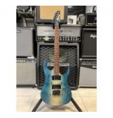 Ibanez RG421 PB-CHF электрогитара, цвет Caribbean Shoreline Flat USED