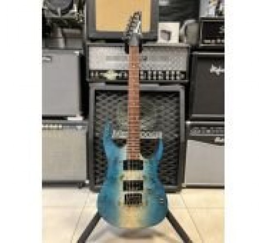 Ibanez RG421 PB-CHF электрогитара, цвет Caribbean Shoreline Flat USED