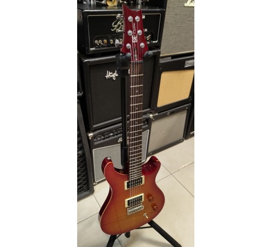 PRS SE Custom 22 Vintage Sunburst электрогитара, цвет Sunburst, Корея USED
