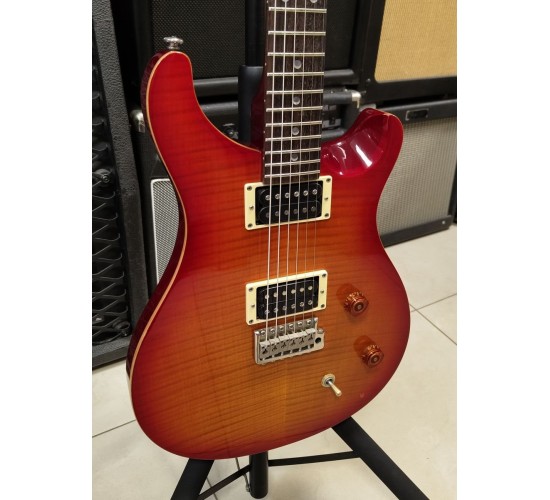 PRS SE Custom 22 Vintage Sunburst электрогитара, цвет Sunburst, Корея USED
