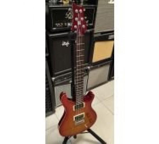 PRS SE Custom 22 Vintage Sunburst электрогитара, цвет Sunburst, Корея USED