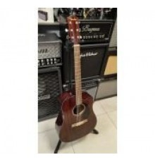 Fender CD-60SCE Dread All-Mah WN электроакустическая гитара, цвет натуральный USED