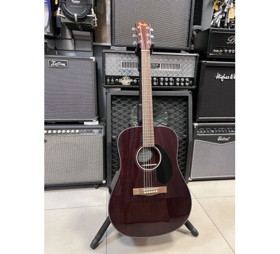 Fender CD-60S Dread All-Mah WN акустическая гитара, выставочный образец