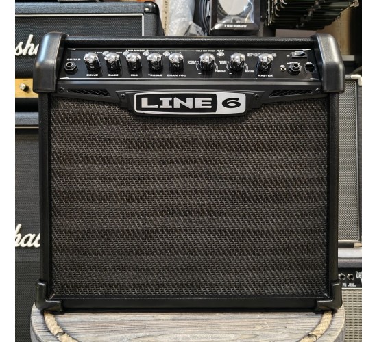 Line 6 Spider IV 15 моделирующий гитарный комбоусилитель USED