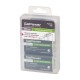 GoPower 00-00031391 Аккумулятор бытовой Крона Li-ion 9В 500мАч Type-C, 2шт