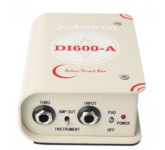 Alctron DI600-A D.I. Box Дибокс, Преобразователь акустического сигнала, активный