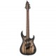 Cort KX507MS-Pale-Moon-NBB Электрогитара мультимензурная 7-струнная, цвет черный