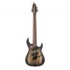 Cort KX507MS-Pale-Moon-NBB Электрогитара мультимензурная 7-струнная, цвет черный