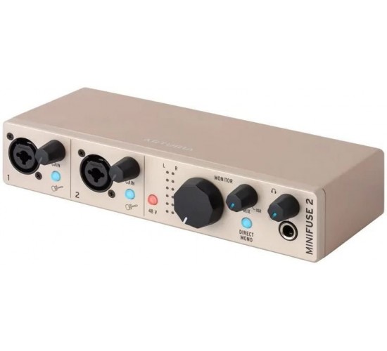 Arturia MiniFuse 2 Champagne Аудиоинтерфейс USB
