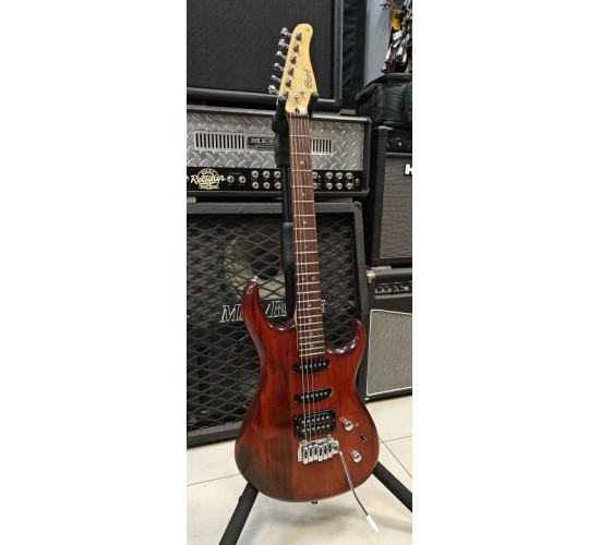 Cort G254 Walnut Satin электрогитара, цвет ореховый матовый USED