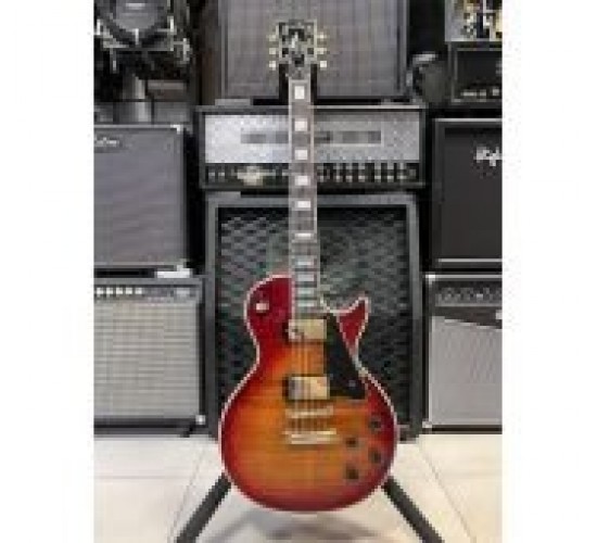Grass Roots G-LP-55C электрогитара, цвет Cherry Sunburst, Корея USED