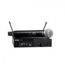 Shure SLXD24E/SM58 H56 одноканальная цифровая радиосистема с ручным передатчиком SM58