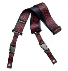 DiMarzio DD2243 Ремень для гитары Steve Vai Cliplock Art Guitar Strap Black