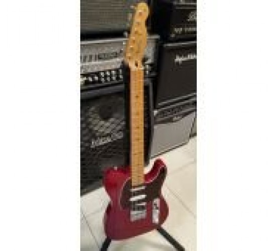 Fender Telecaster Deluxe Nashville Candy Apple Red электрогитара, Мексика 2000 USED