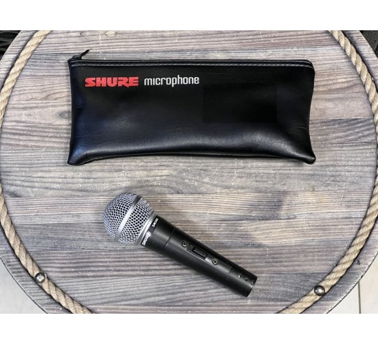 Shure SM58S Vintage динамический кардиоидный вокальный микрофон с выключателем, Мексика USED