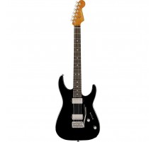 Charvel Super-Stock DKA22 2PT EB Ebony Fingerboard Gloss Black, электрогитара, цвет чёрный, Мексика, выставочный образец
