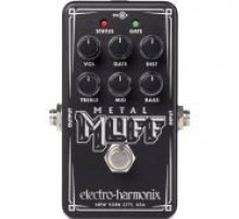 Electro-Harmonix Nano Metal Muff with Noise Gate гитарный эффект дисторшн, выставочный образец