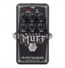 Electro-Harmonix Nano Metal Muff with Noise Gate гитарный эффект дисторшн, выставочный образец