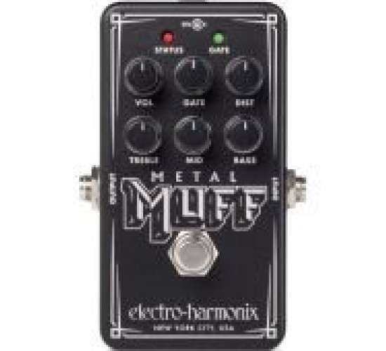 Electro-Harmonix Nano Metal Muff with Noise Gate гитарный эффект дисторшн, выставочный образец