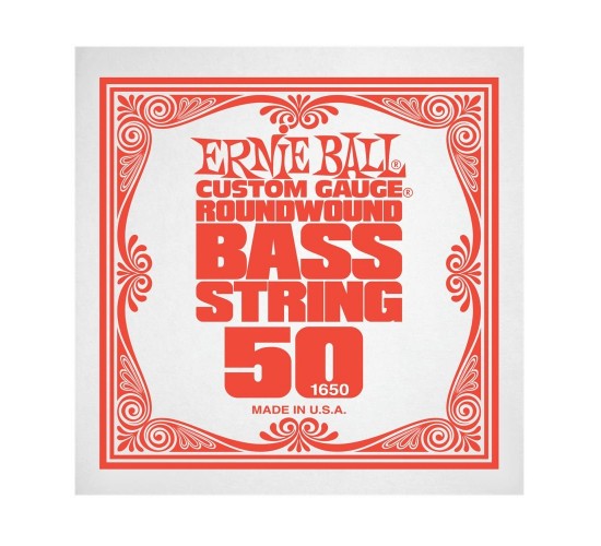 Ernie Ball 1650 струна для бас гитар никель, калибр 050