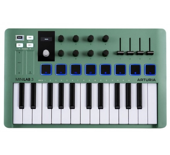 Arturia MiniLAB 3 Mint Edition MIDI клавиатура
