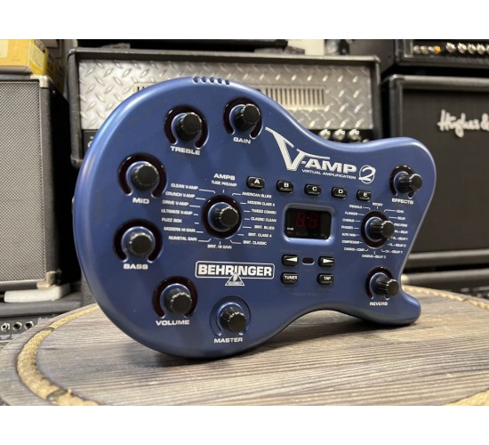 Behringer V-AMP 2 Настольный гитарный процессор цифрового моделирования USED