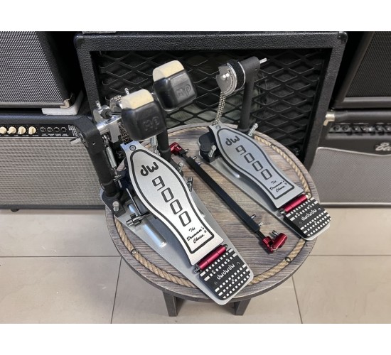 Drum Workshop DWCP9002 DW 9000 Series двойная педаль для бас-барабана USED