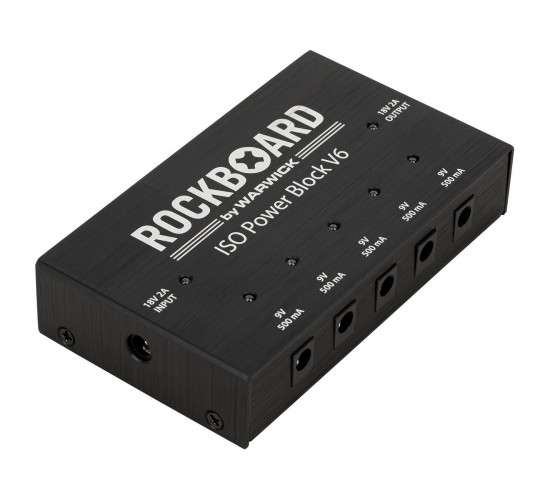 Rockboard ISO Power Block V6 Блок питания с изолированными выходами, 5x9в 500 m