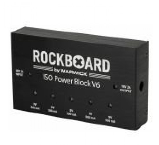 Rockboard ISO Power Block V6 Блок питания с изолированными выходами, 5x9в 500 m