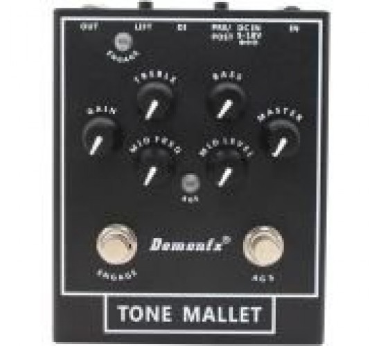 DemonFX Tone Mallet Преамп для бас-гитары
