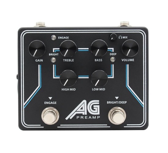 Demonfx AG Preamp Преамп для бас-гитары