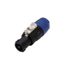 Rean RCLS4F-G-001-1 Разъем на кабель speakON, Female, синий