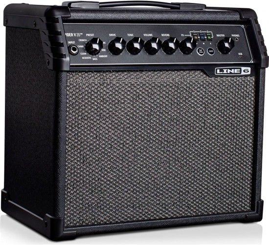 Line 6 Spider V 20 MKII Гитарный комбоусилитель 20 Вт., 8