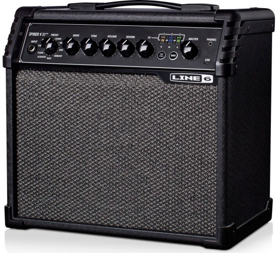 Line 6 Spider V 20 MKII Гитарный комбоусилитель 20 Вт., 8