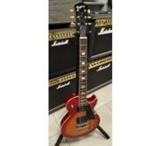 Epiphone Les Paul Standard Cherry Red Sunburst электрогитара, Корея 1998 USED