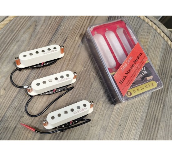 Kinman Hank Marvin Modern Vintage Set WH комплект звукоснимателей Shadows Австралия USED