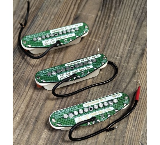 Kinman Hank Marvin Modern Vintage Set WH комплект звукоснимателей Shadows Австралия USED