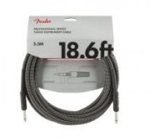 Fender 18.6' Professional Inst CBL GRAY TWD инструментальный кабель, серый твид, длина 5.5м